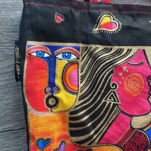 NWT Laurel Burch bag “Follow the voice in your hearts" tote bag - Picture 4 of 9